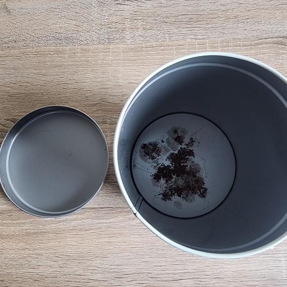 60s 70s VINTAGE Pennsylvania Dutch Lidded Candy Tin Canister Country Rural Farm - Picture 6 of 10